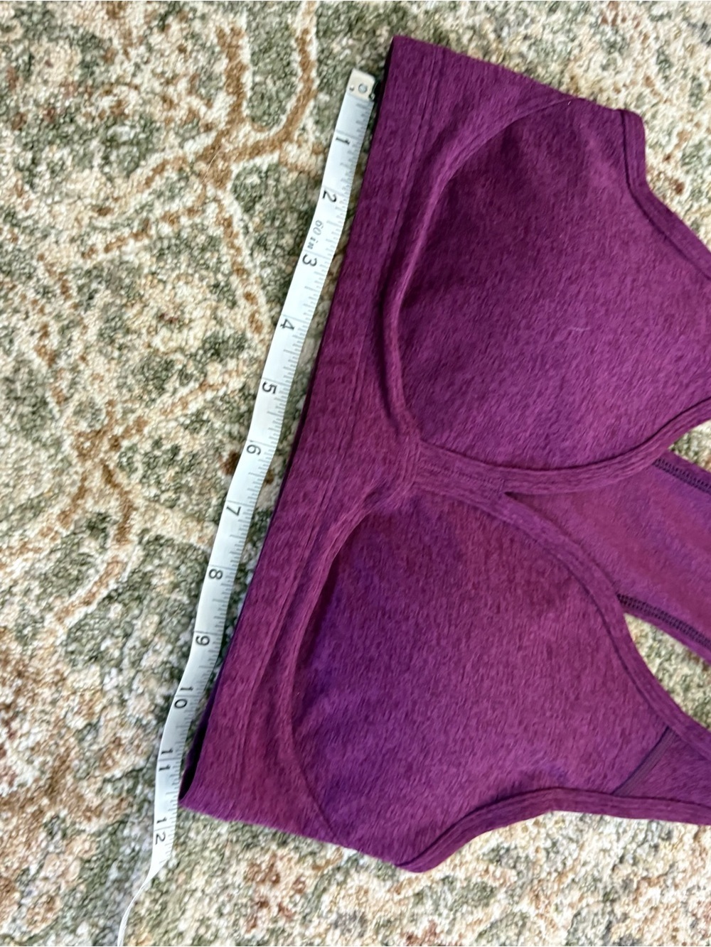 Beyond Yoga Spacedye Lift Your Spirits Bra Small Removable Cups Pink Purple - Picture 5 of 6